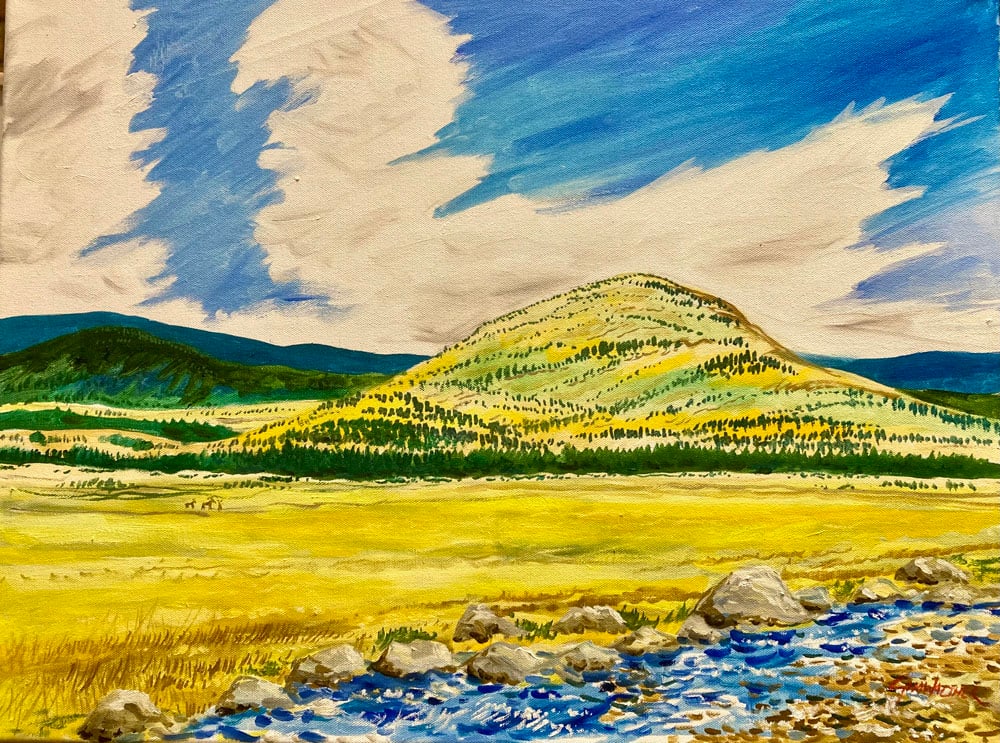 The Iconic Valles Caldera by Jim Walther  Image: Up in the Valles above Los Alamos NM