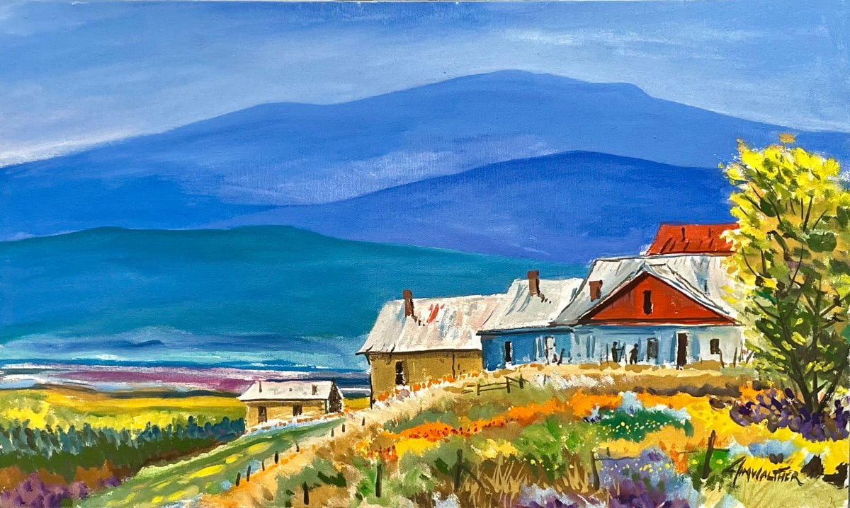 Truchas Summer Day by Jim Walther  Image: Along the high road to Taos
