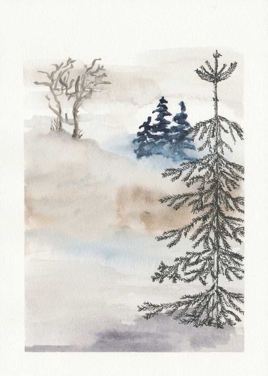 Misty Landscape 3 by Lisa Amport, Image 3.