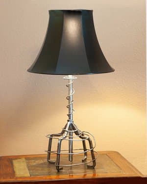 Single Table Lamp by Dick Bixler 