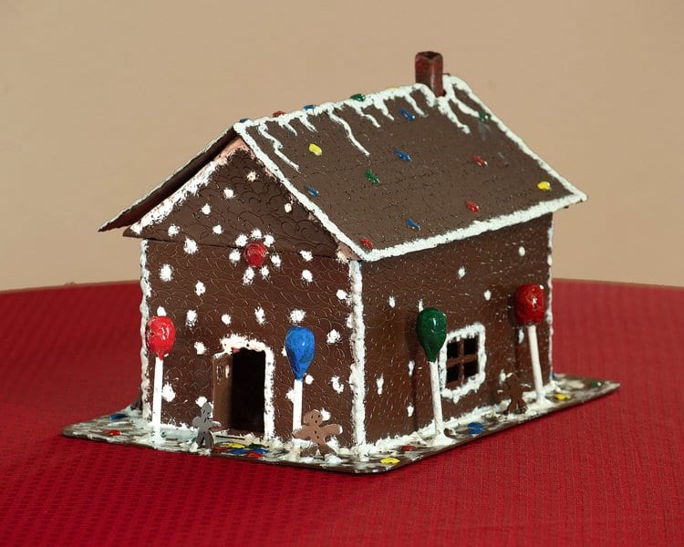 Gingerbread House I and II by Dick Bixler  Image: Gingerbread House I 
