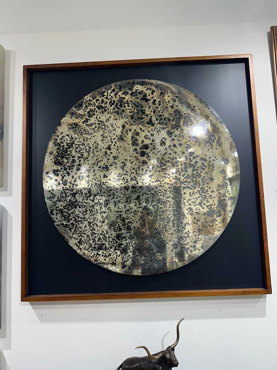 Celestial Floating Moon (Celestial Art Decor of Moon) by Artvia Design 