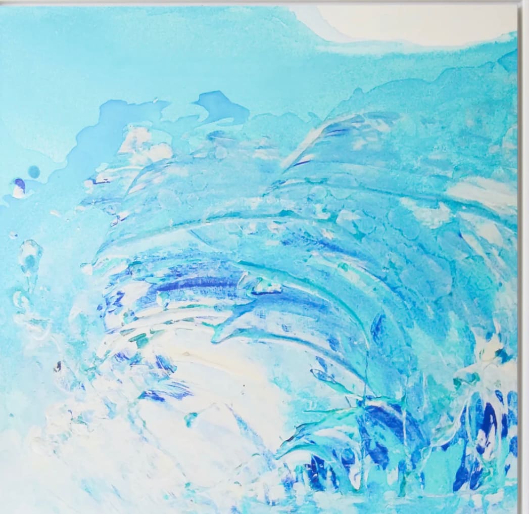 Crashing Wave II by Julia Ross 