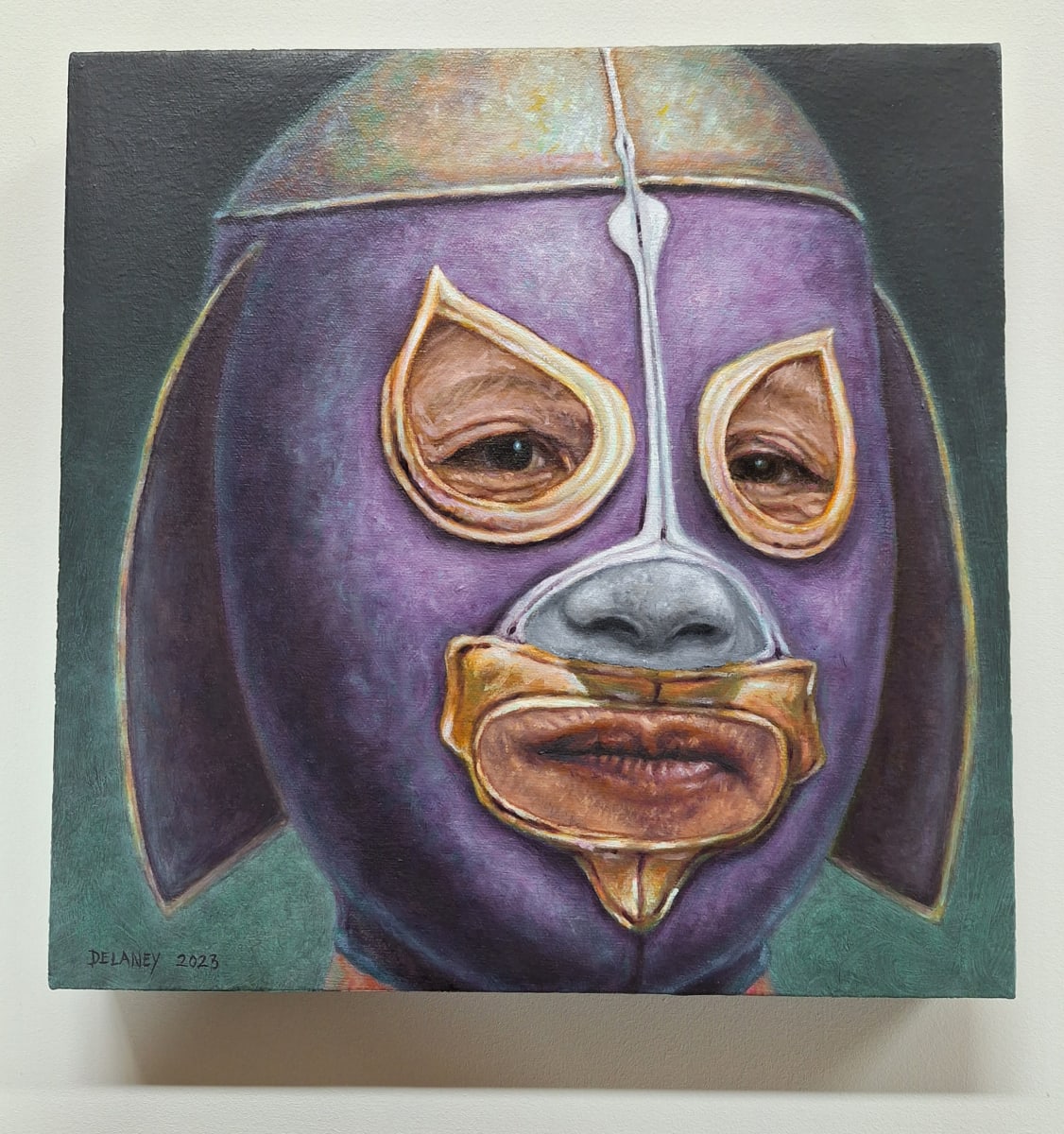 Olivia Chow by Richard Michael Delaney  Image: Toronto Mayor, Olivia Chow: Wrestling Mask Portrait.