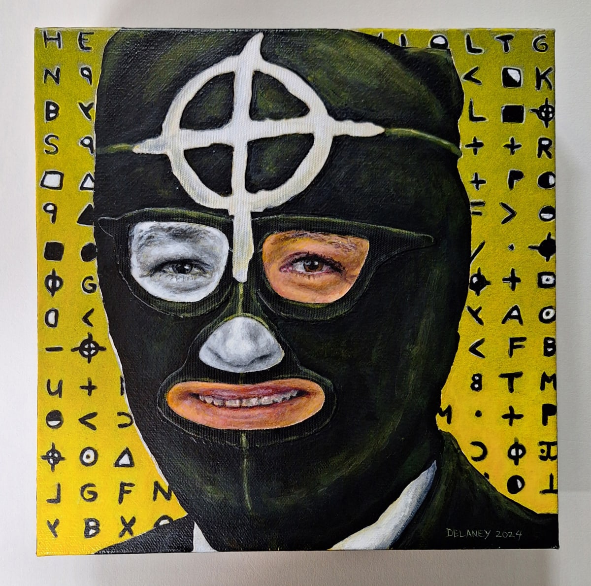 Ted Cruz by Richard Michael Delaney  Image: Wrestling Mask Portrait