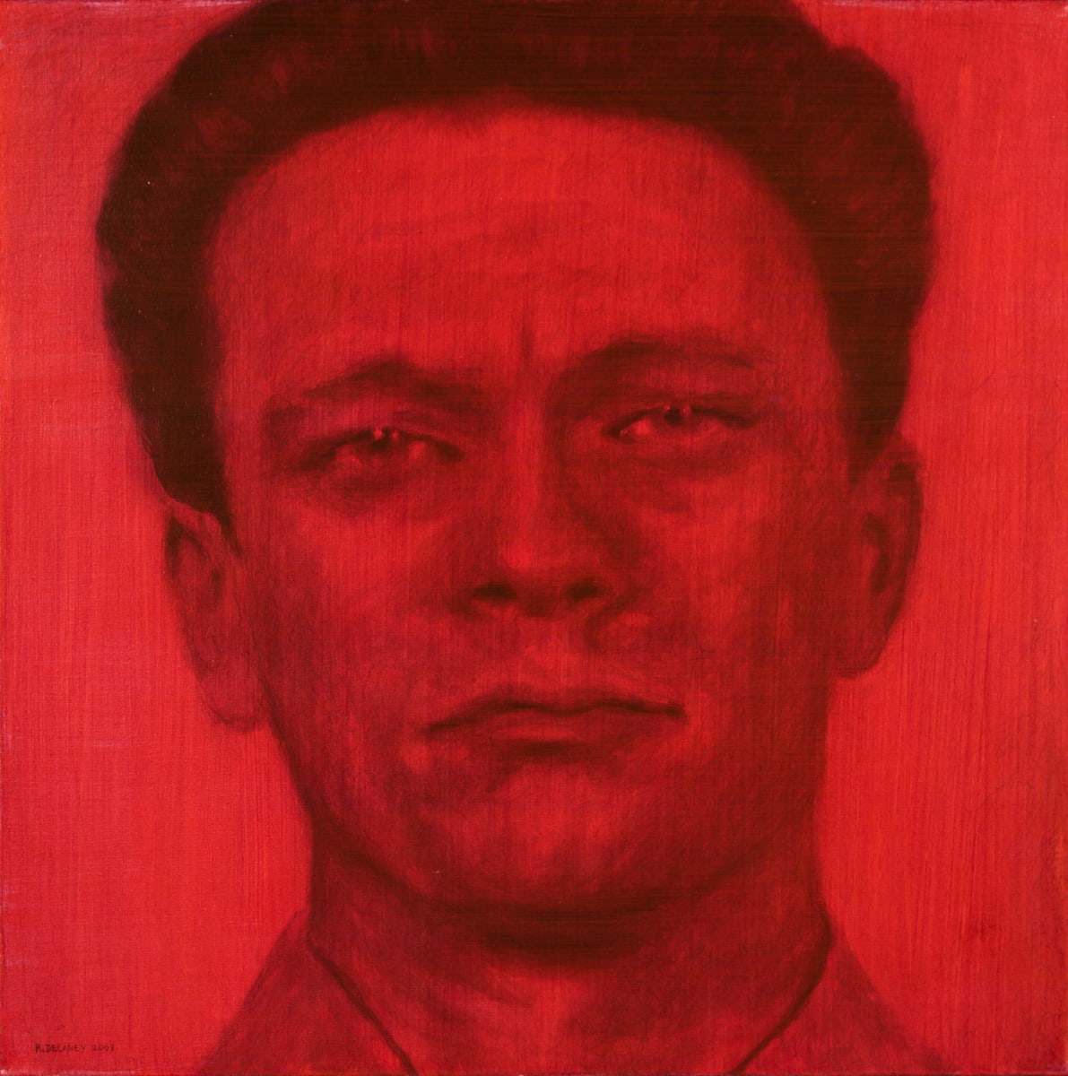 Escape from Alcatraz Fugitive Frank Morris by Richard Michael Delaney  Image: From the series, "Fugitives," capturing the fugitive in portrait form. 