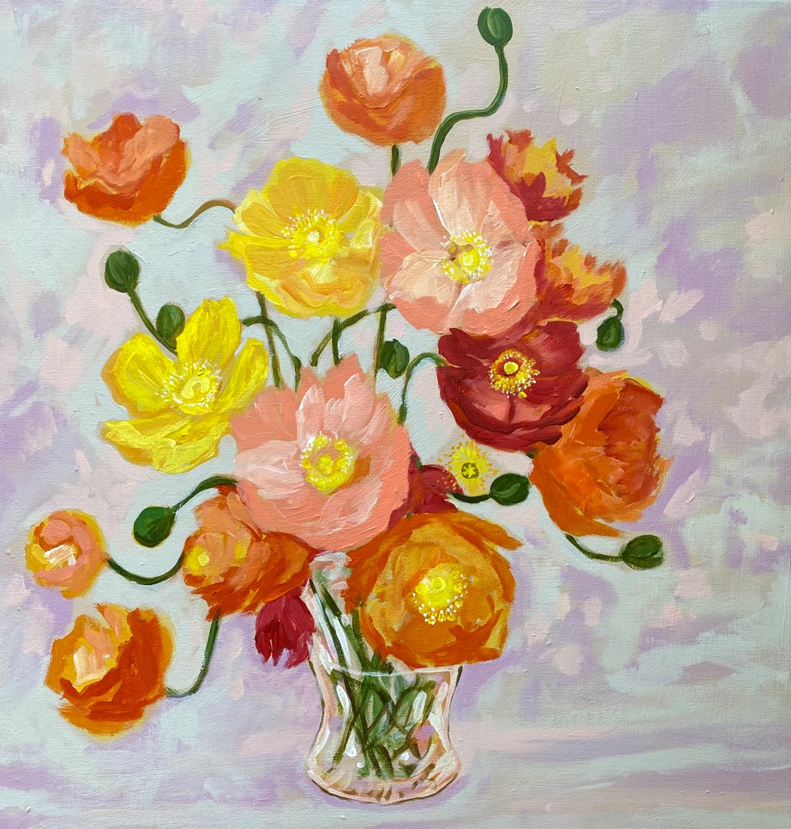 Dancing Poppies by Emma Ward 