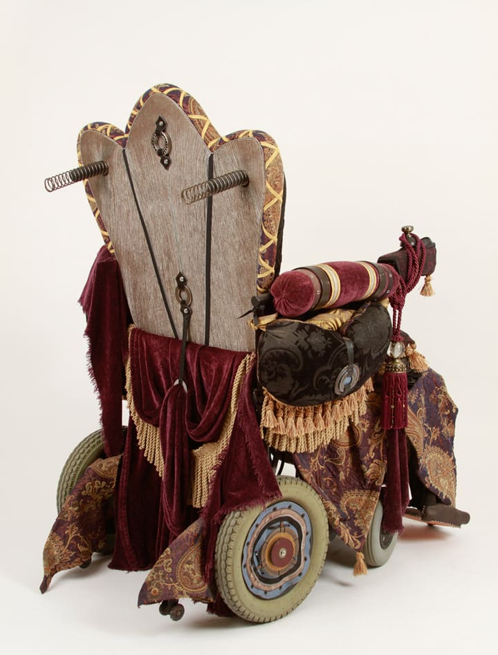 Driven, the Edwardian Cyborg Wheelchair, 2009 by A. Laura Brody 