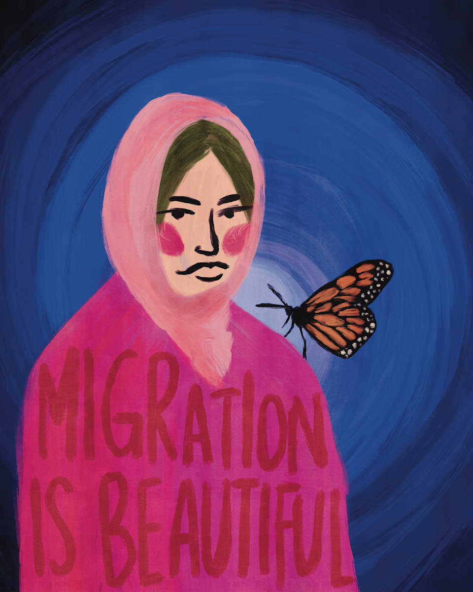 Migration Is Beautiful by Trisha Herrera, Image 1.