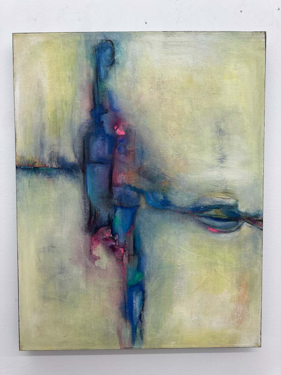 Color Blossom on Canvas by Adeola Davies-Aiyeloja, Image 1.