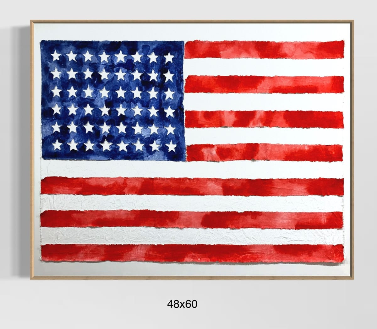Flags USA F4860 A by Michael Denny Art 