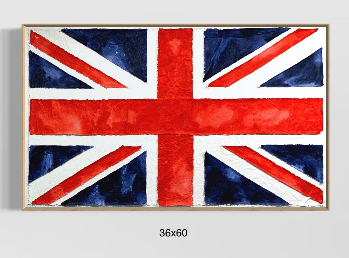 Flags Union Jack F3660 A by Michael Denny Art 