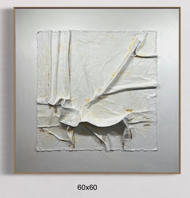 Canvas Sculpture CS6060 C by Michael Denny Art, Image 1.
