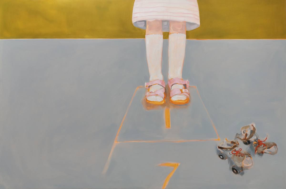 Games and new sandals by Bernadette Doolan, Image 1.