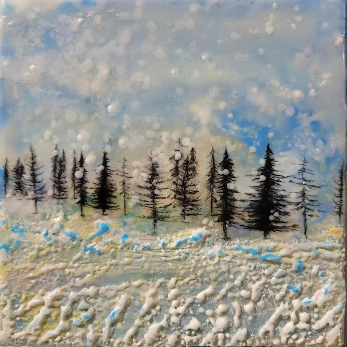 Snow Fall 02 by Carrie Baxter 