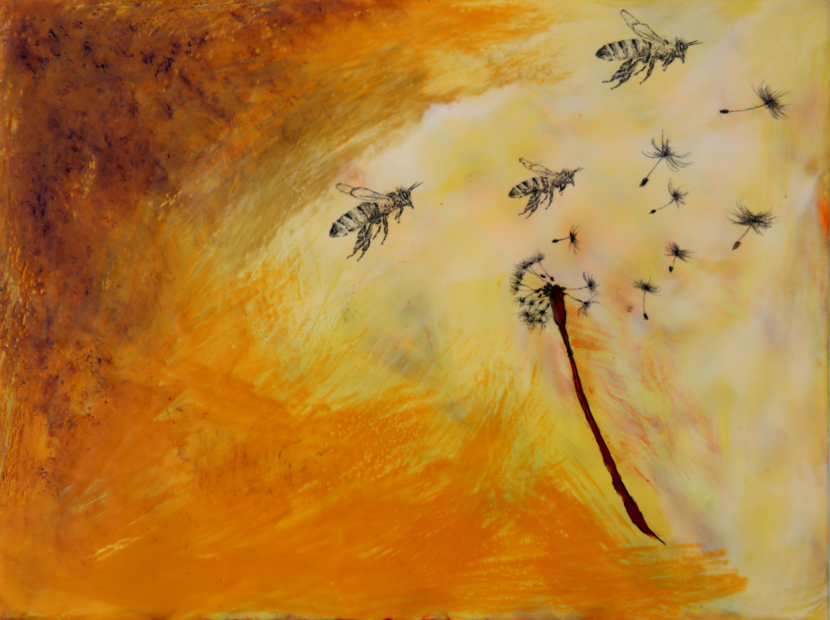 Bees 2 by Carrie Baxter 