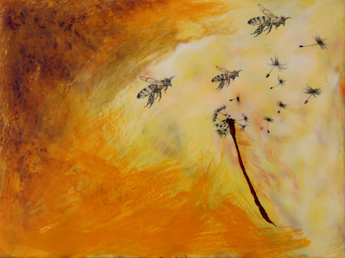 Bees 2 by Carrie Baxter, Image 1.