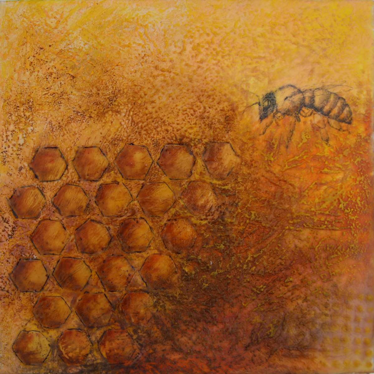 Bees 5 by Carrie Baxter, Image 1.