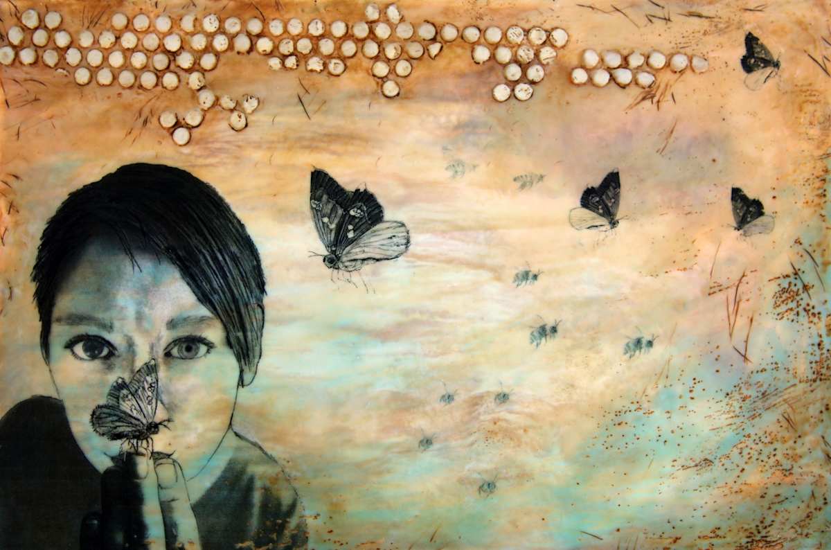 Precarious/Self Portrait by Carrie Baxter, Image 1.
