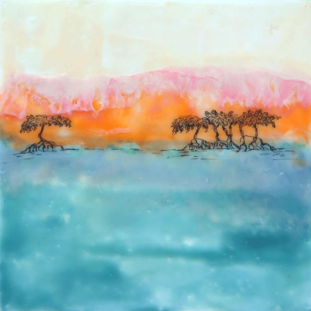 Sunset on the Water 02 by Carrie Baxter 