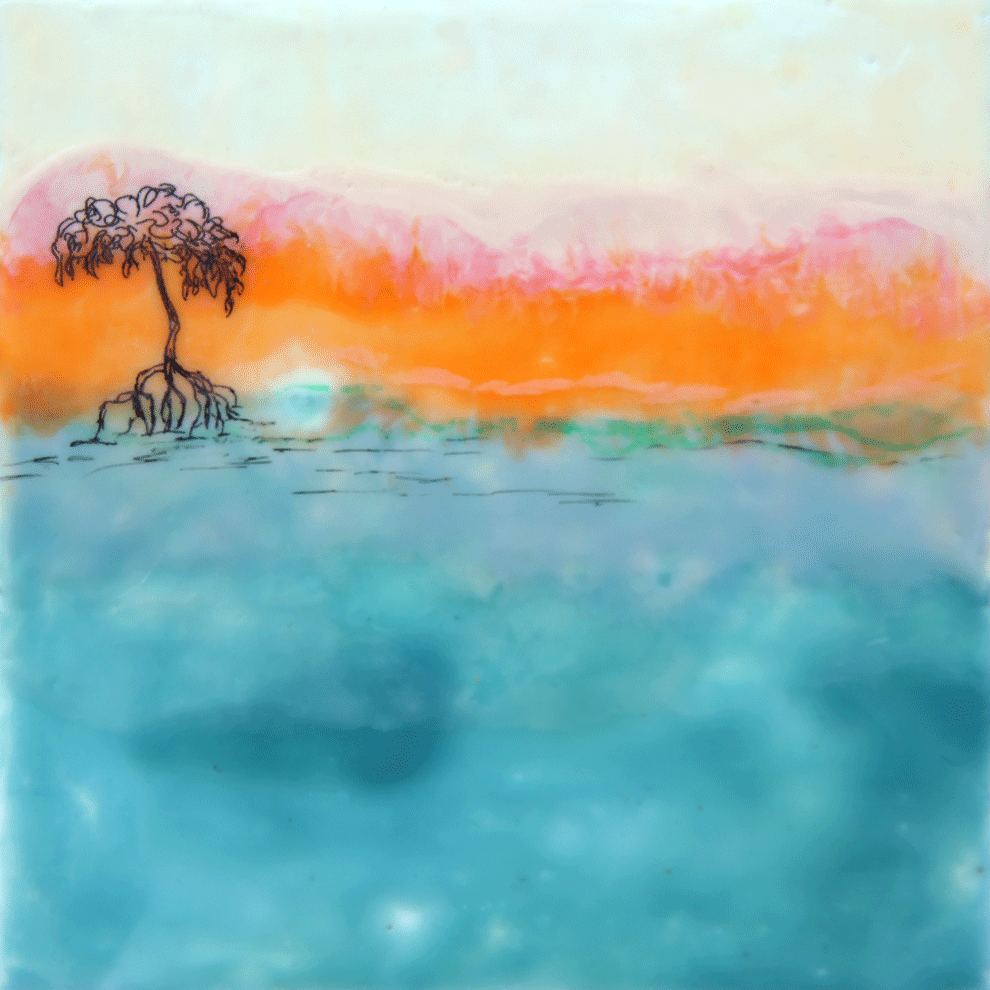 Sunset on the Water 03 by Carrie Baxter 