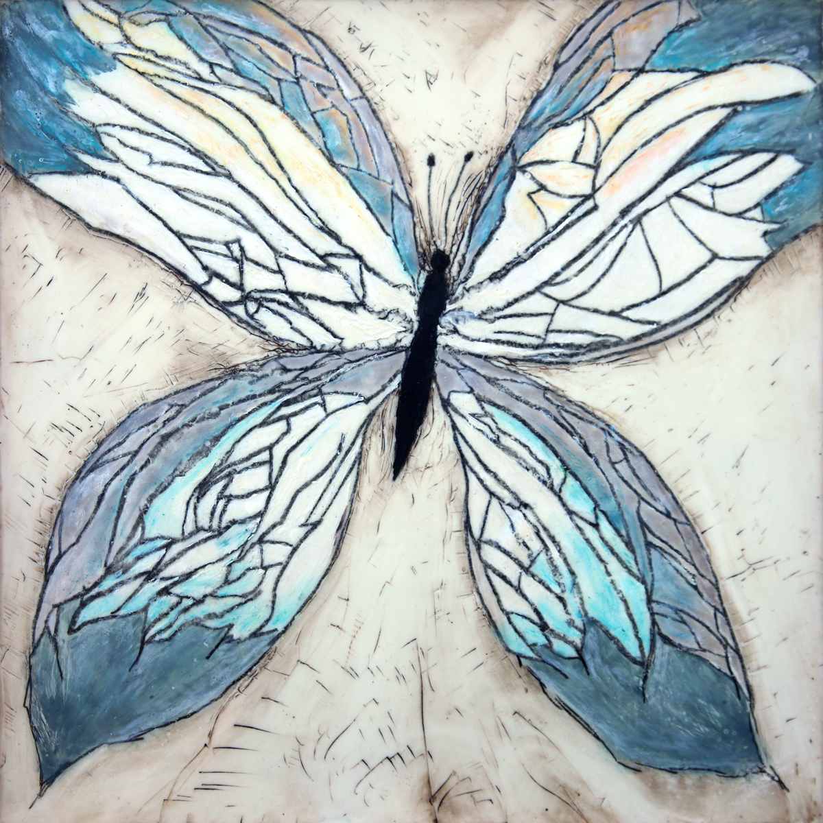White Butterfly by Carrie Baxter, Image 1.