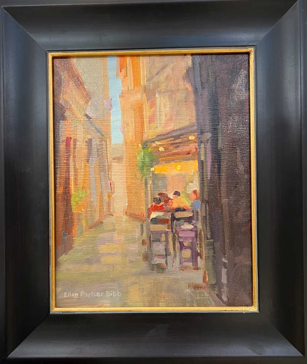 Alfresco in Spoleto by Ellen Bibb 