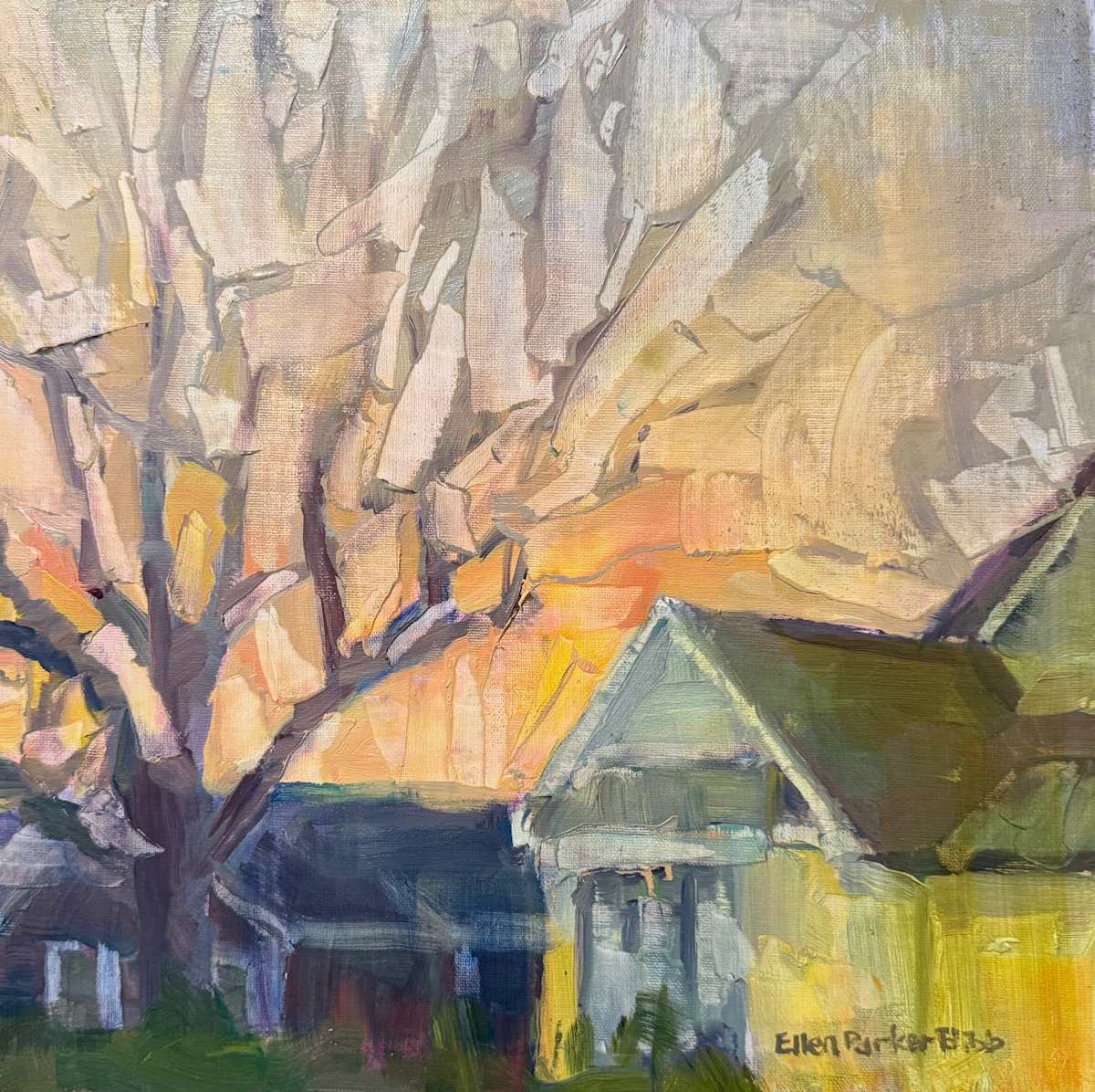 Sunset Silhouette by Ellen Parker Bibb, Image 1.