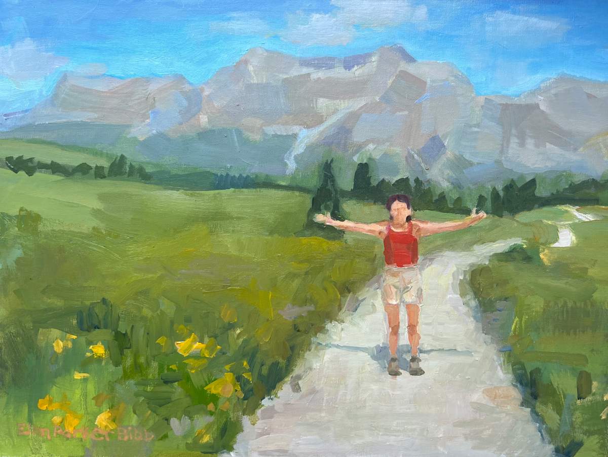 Dolomites by Ellen Parker Bibb 