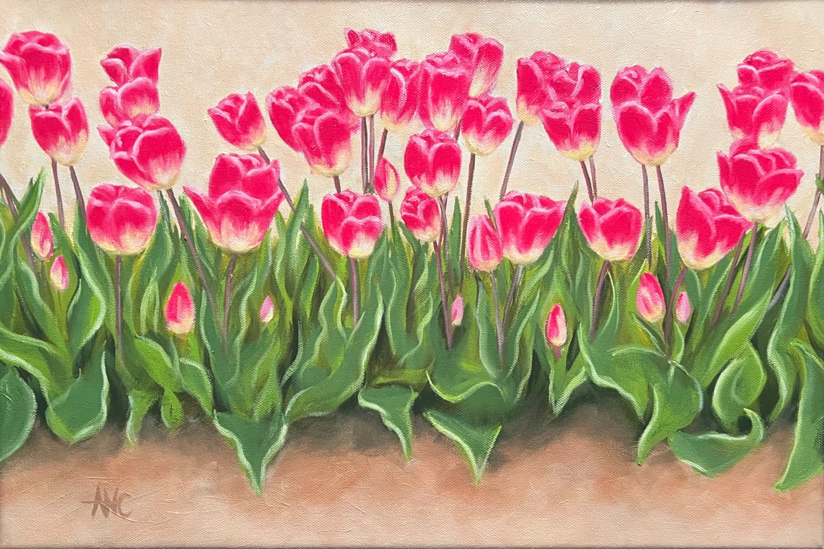 Dancing Tulips by Ann Nystrom Cottone 