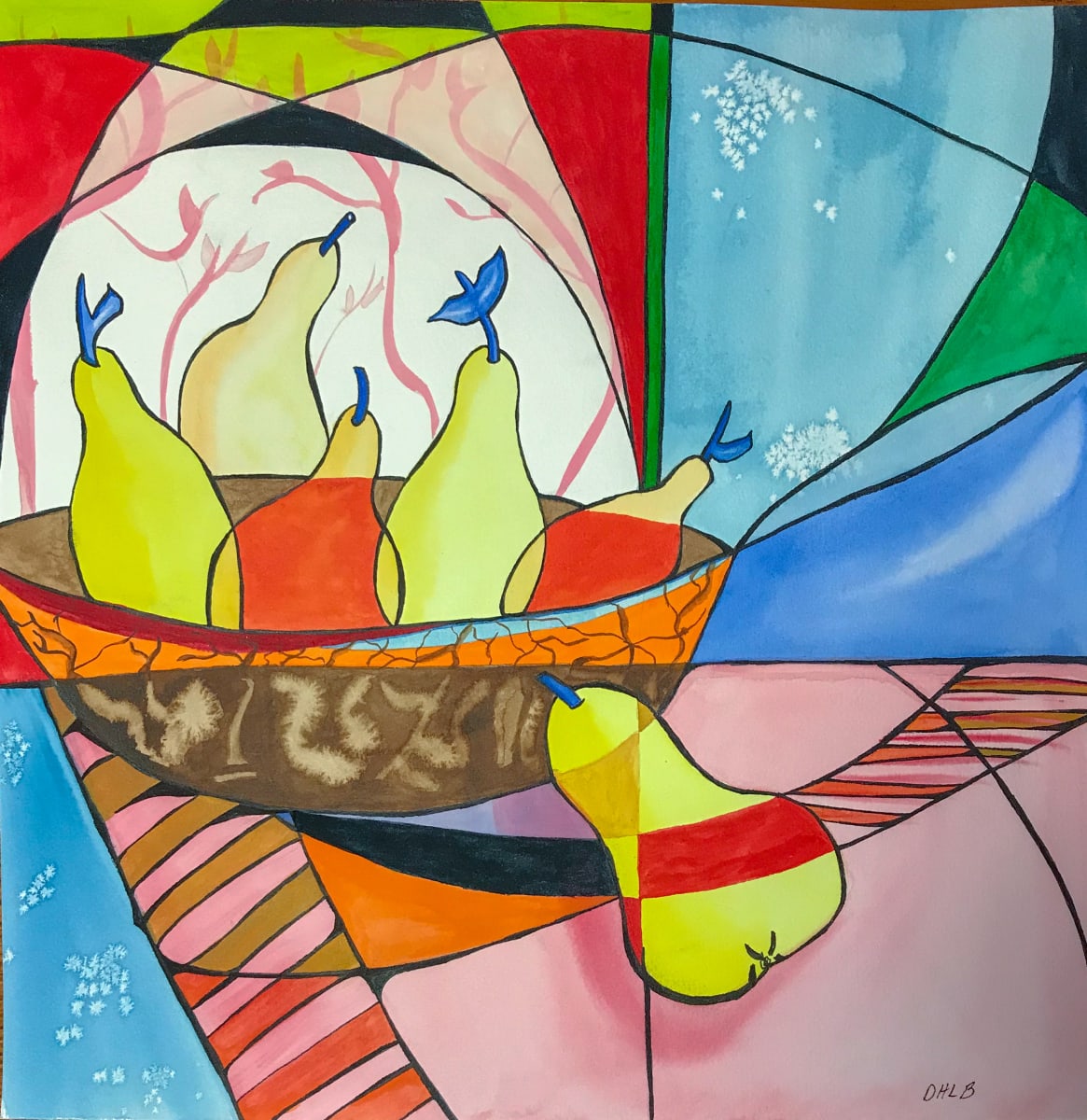 Abstract Pear by David  H. L. Blackman, Image 1.