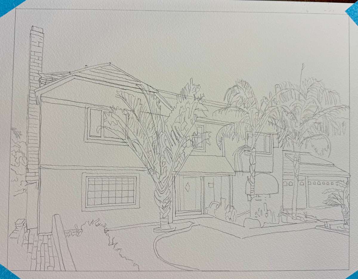 Rafa's Casa - Front by David  H. L. Blackman, Ph. D. 