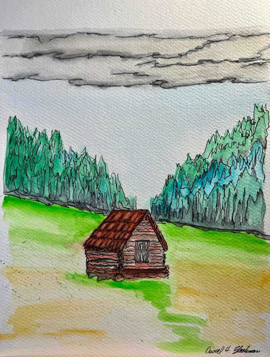 Country Shack by David  H. L. Blackman, Ph. D., Image 1.