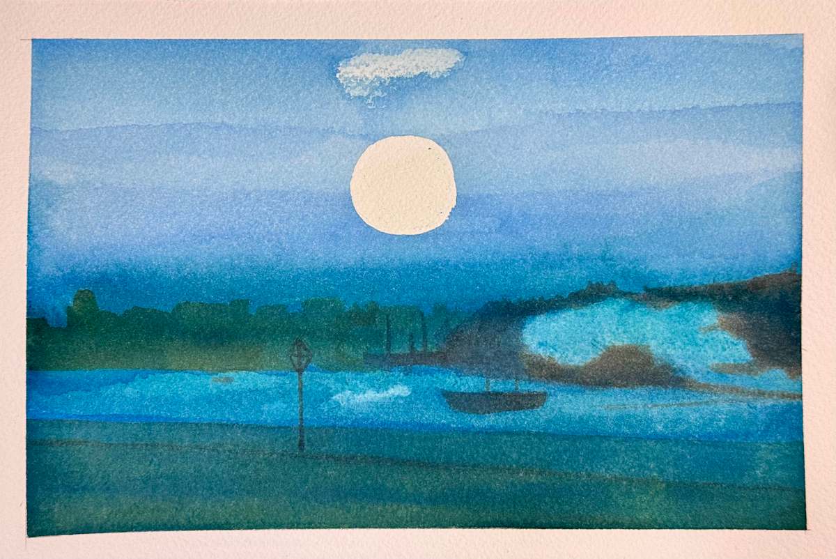 Full Moon by David  H. L. Blackman, Ph. D., Image 1.