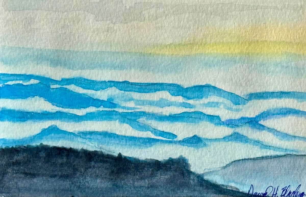 Blue Mountains Valley by David  H. L. Blackman, Ph. D.  Image: Blue Mountains Valley 