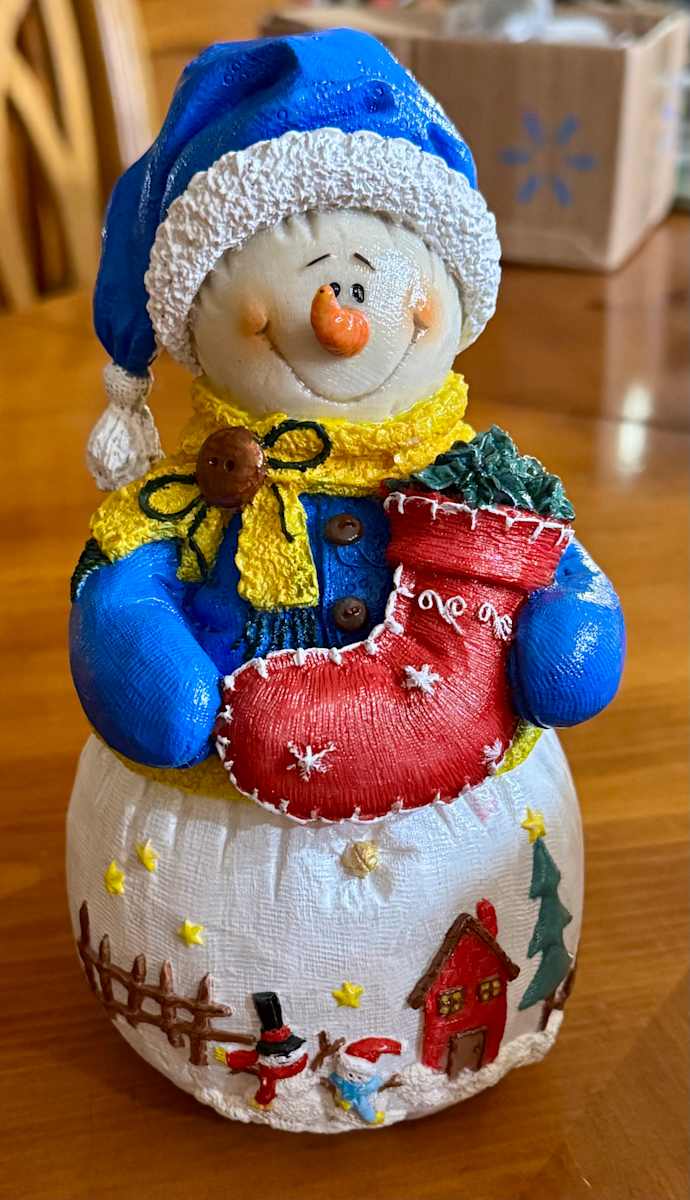 Snowy Scene and Stocking Dreams by David  H. L. Blackman, Ph. D., Image 3.