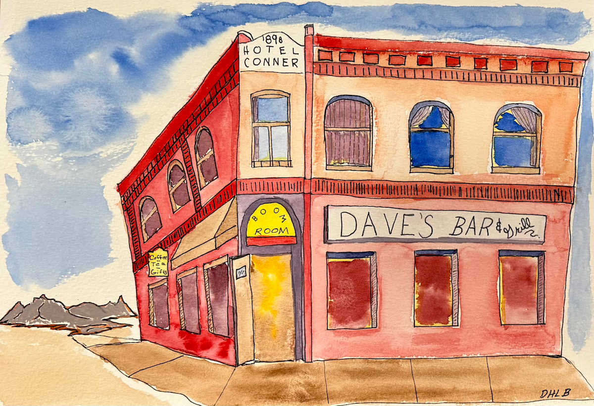 Dave’s Bar and Grill by David  H. L. Blackman, Image 1.