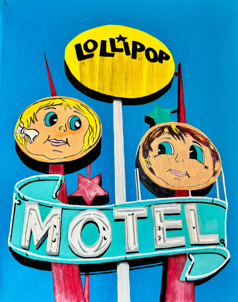 Lollipop Motel by David  H. L. Blackman, Ph. D., Image 1.