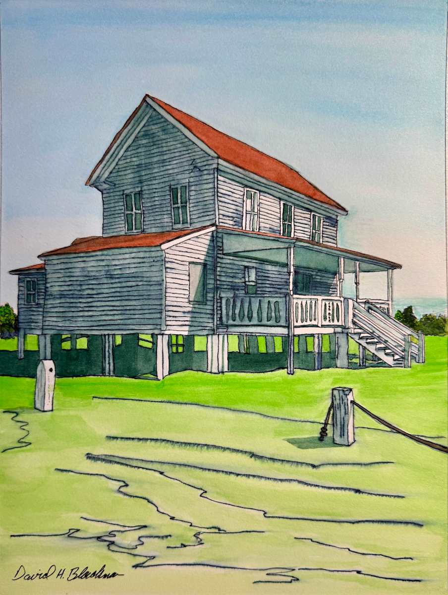 Old Seaside House by David  H. L. Blackman, Ph. D., Image 5.