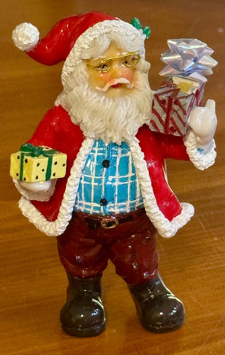 Santa with Glasses by David  H. L. Blackman, Ph. D.  Image: Santa with Glasses