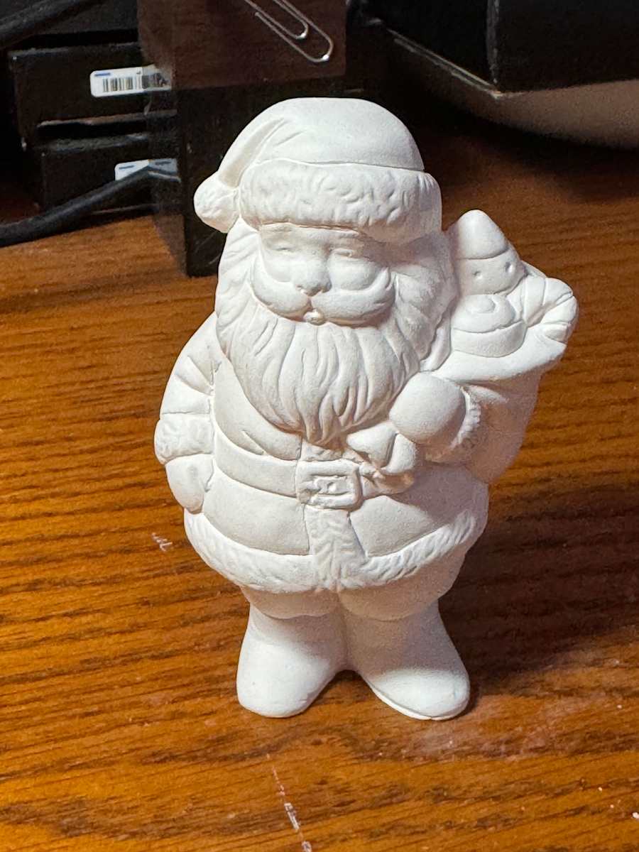 Santa's Bag by David  H. L. Blackman, Ph. D.  Image: Santa's Bag - Bisque