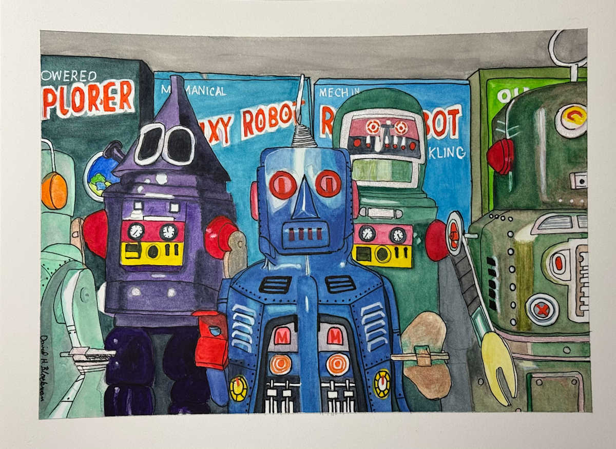 Toy Robots by David  H. L. Blackman, Ph. D., Image 7.