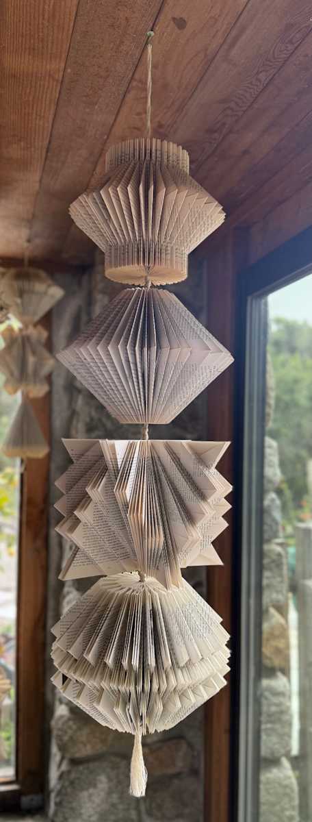 53” 4 book pillar by Kristy Collette 