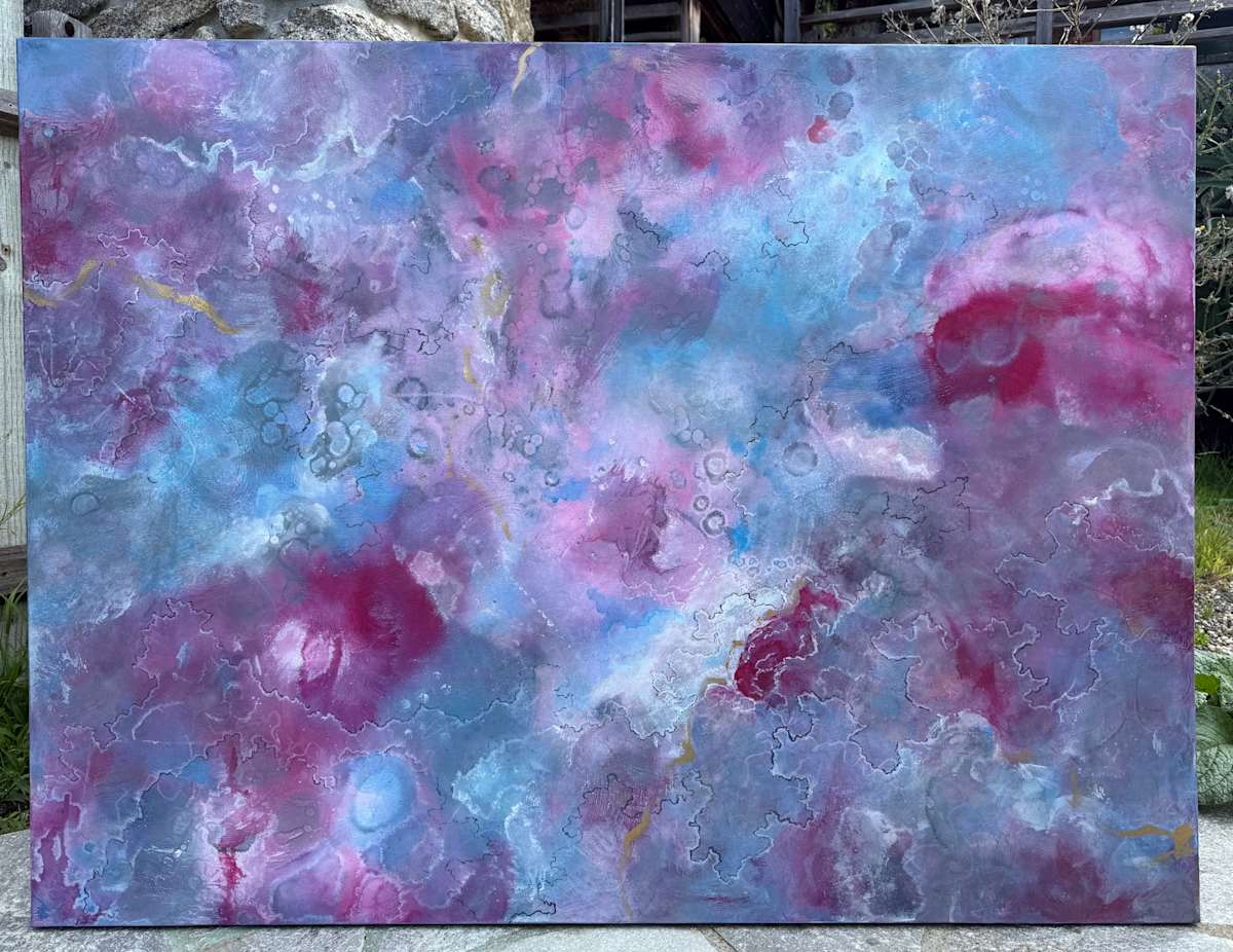 Beyond Horizons, Topography Study 6 by Kristy Collette, Image 1.