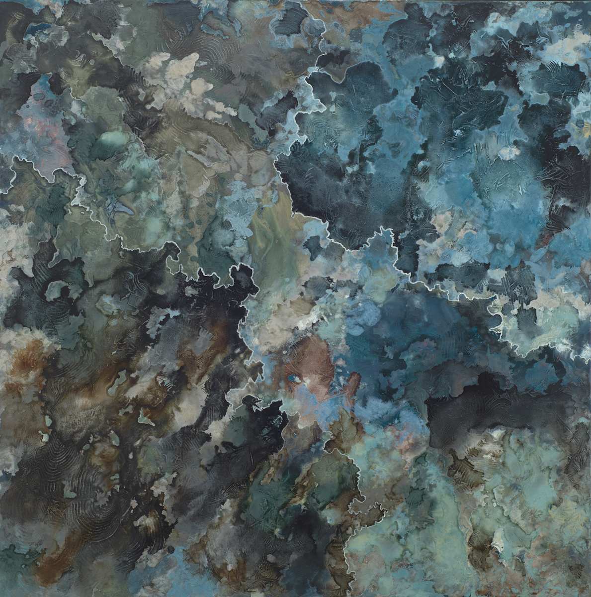 The Way Of Things, Topography Study 4 by Kristy Collette 