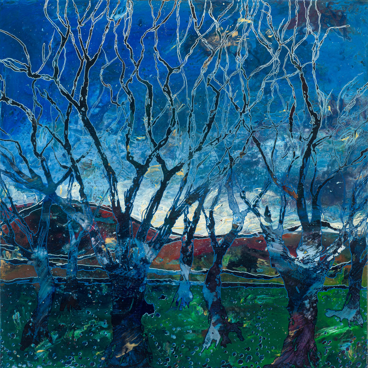 Trees in Winter by Kristy Sullivan 