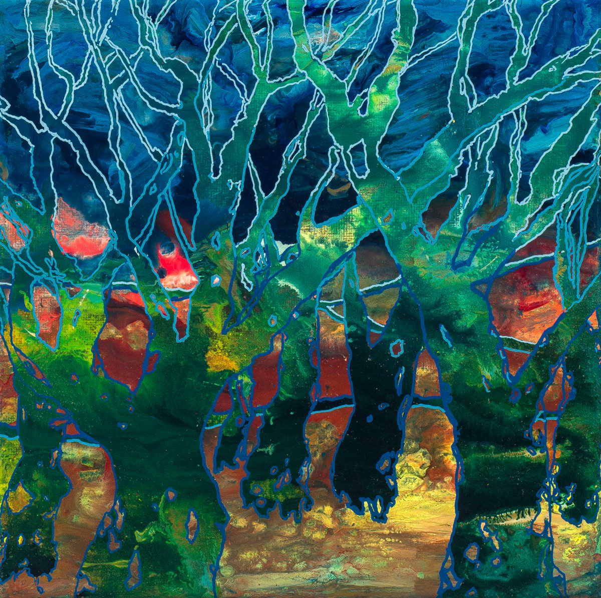 Mossy Trees by Kristy Collette 