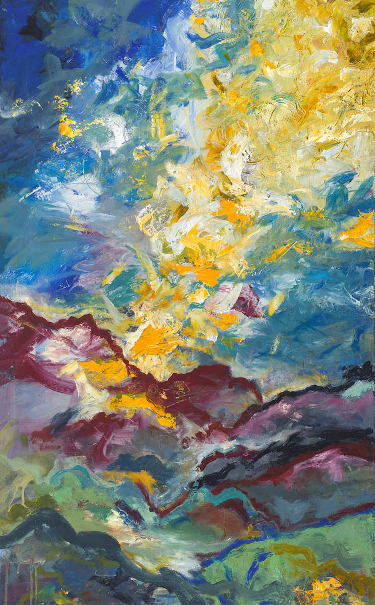 Sunrise Over The Mountains by Kristy Collette 