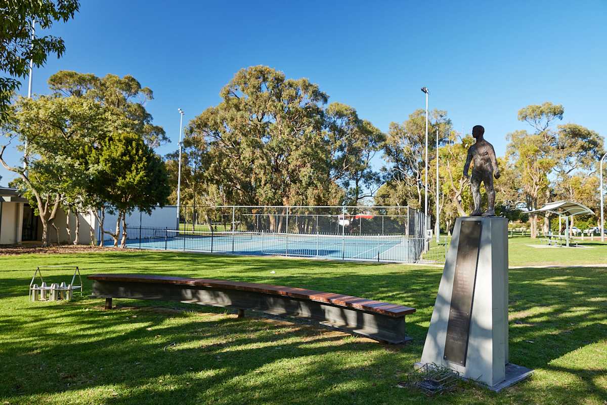 For The Boys (Kingsley Football Club Memorial) by Jon Tarry  Image: Photograph by Jess Wyld