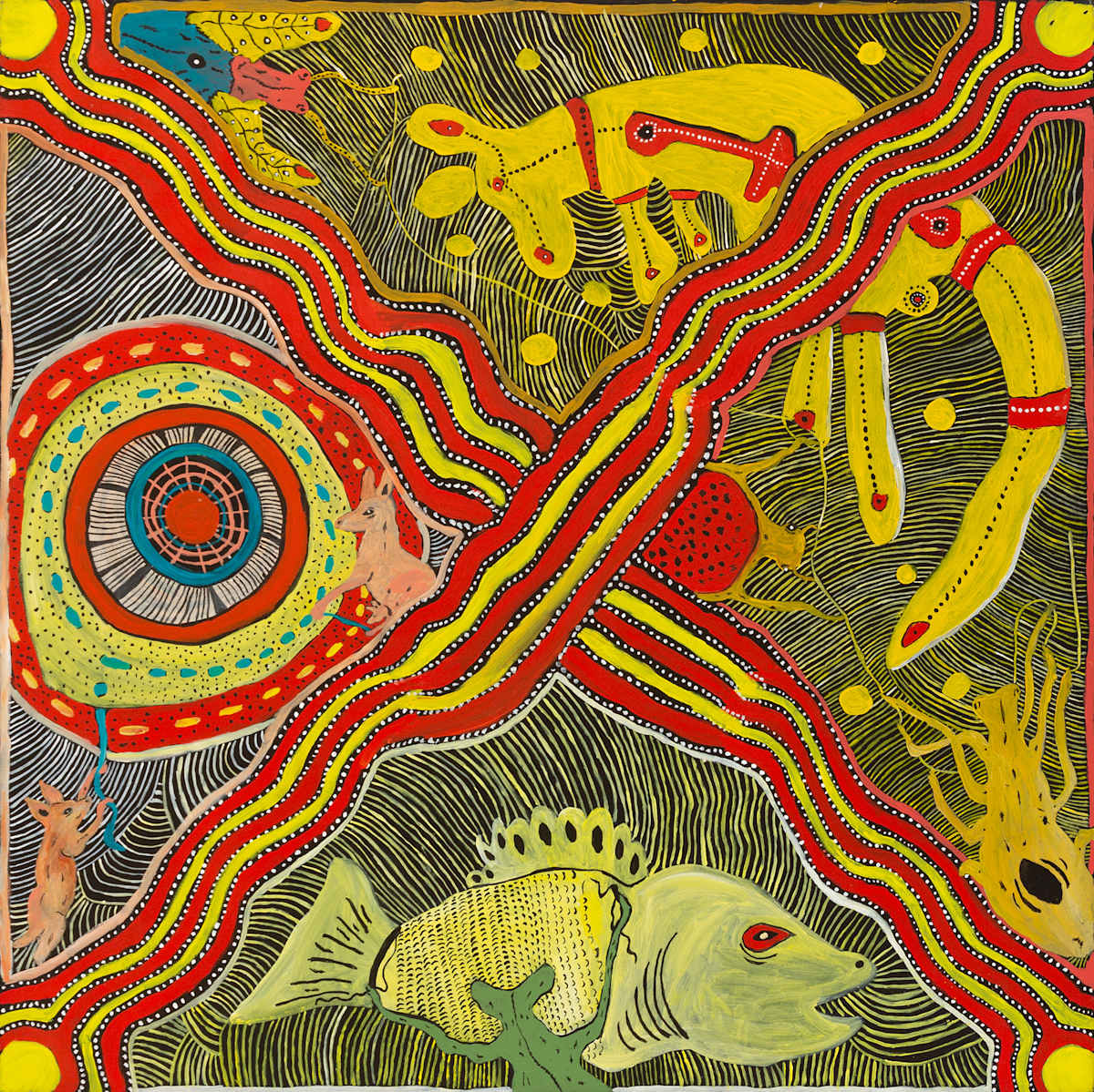 Pulkartu Dreaming by John Prince Siddon 